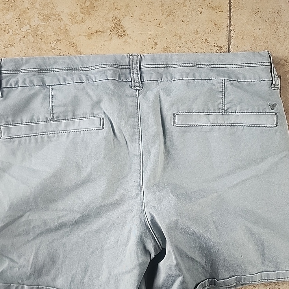 American Eagle Outfitters Green Women's Chino Shorts - Picture 4 of 4